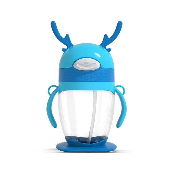 Blue and light blue kids tumbler bottle